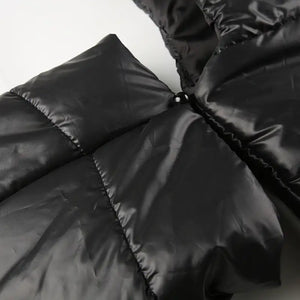 Cutout Cropped Puffer Jacket Rieworkes