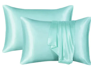 Silk Solid Color Satin Pillowcase Rieworkes