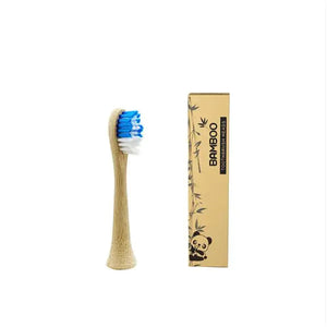 Organic Bamboo Biodegradable Electric Toothbrush Head Rieworkes