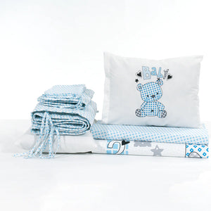 Hobby Buddy - Blue Baby Duvet Cover Set Rieworkes