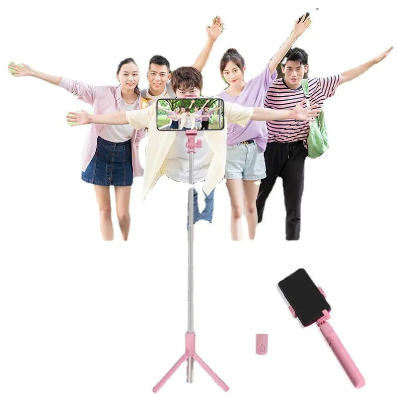 J861 Dual Light Bluetooth Selfie Stick with Tripod &amp; LED Ring Light Mimarta