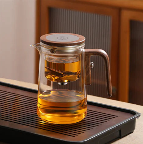 Glass Teapot with Heat-Resistant Filter Mimarta