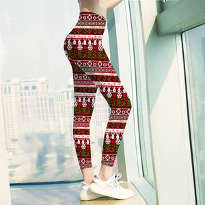 Personalized Christmas Leggings for Yoga Practice Mimarta