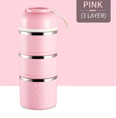 Leak-Proof Stainless Steel Thermal Lunch Boxes Rieworkes
