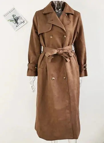 Double Breasted Lapel Shift Coat Rieworkes