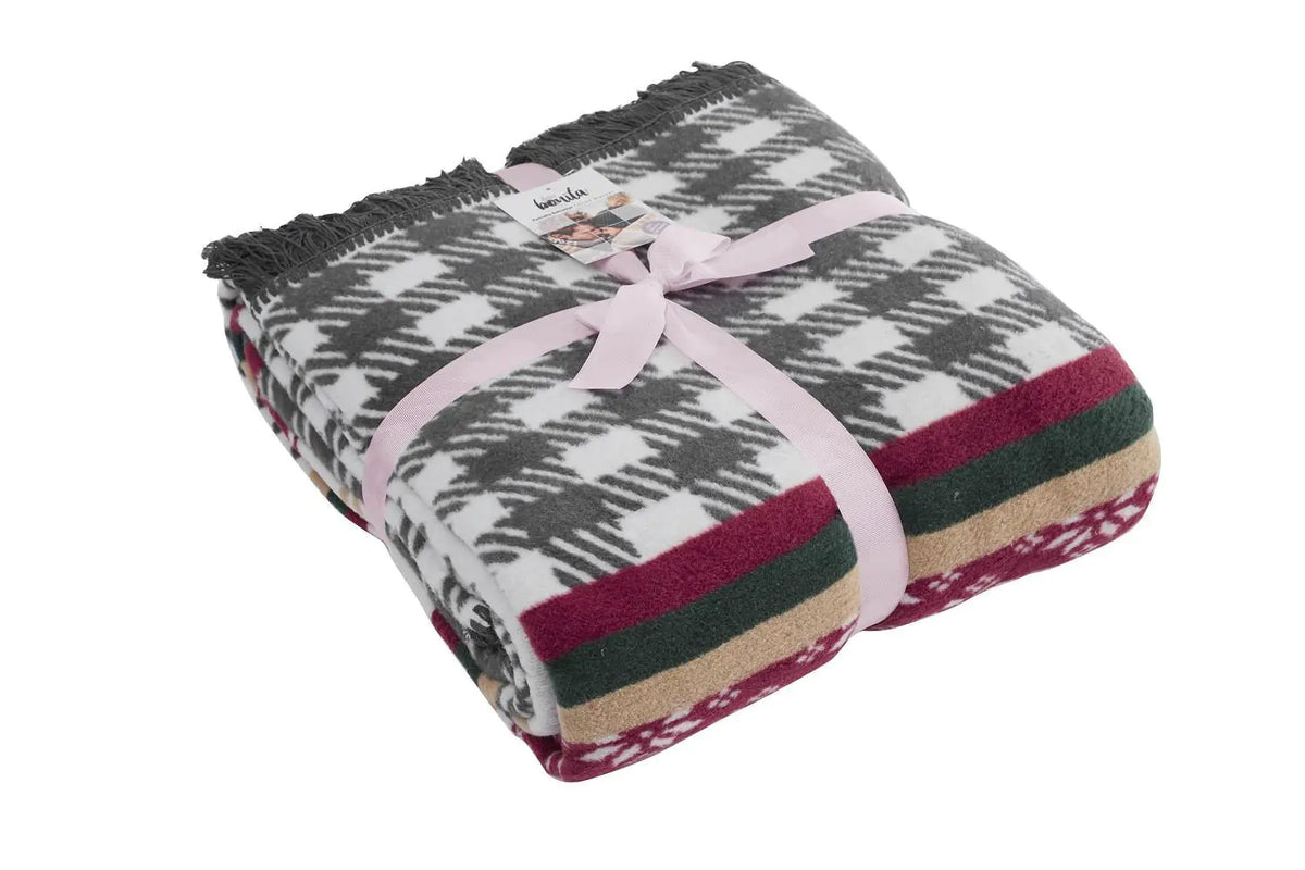 Dolce Bonita Home Double Cotton Blanket Adali Rieworkes
