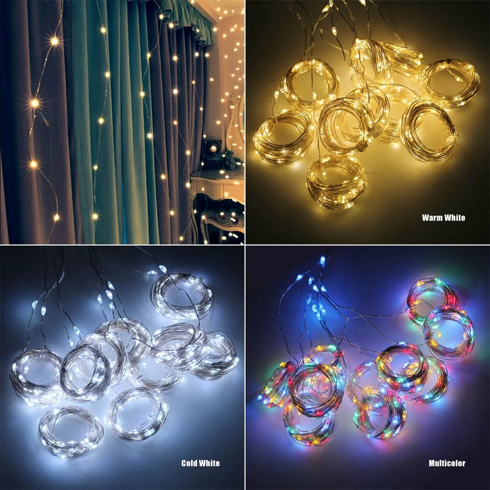 LED Curtain Garland Rieworkes