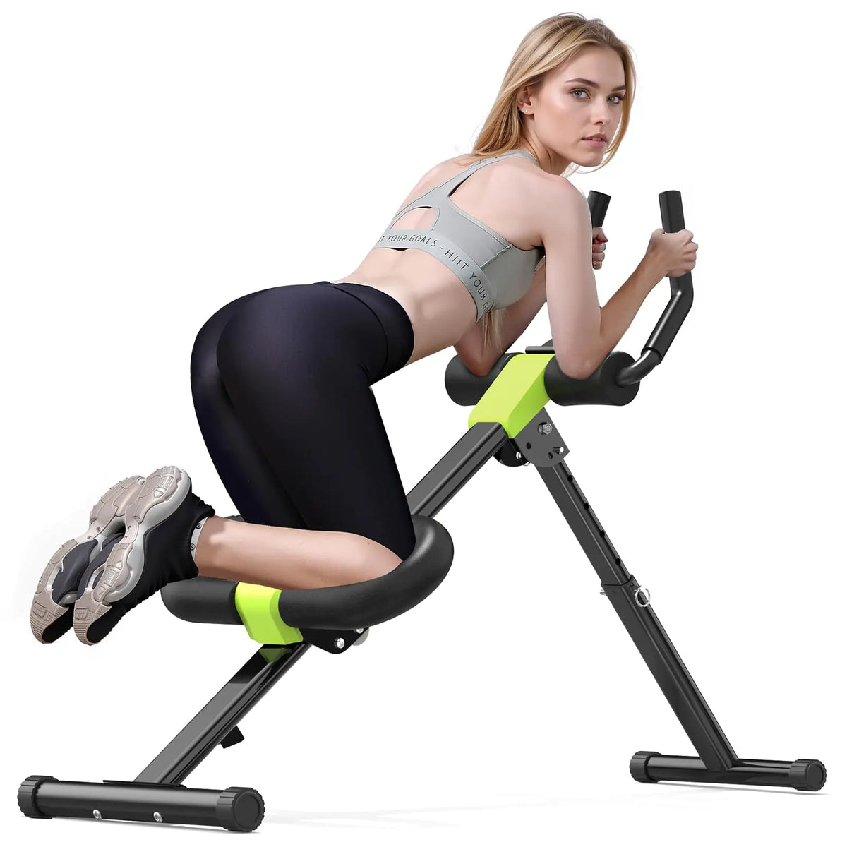 Ab Workout Equipment Ab Machine for Home Gym Fitness Ab Trainer Exercise Equipment for Abdominal Exercise and Strength Training Mimarta