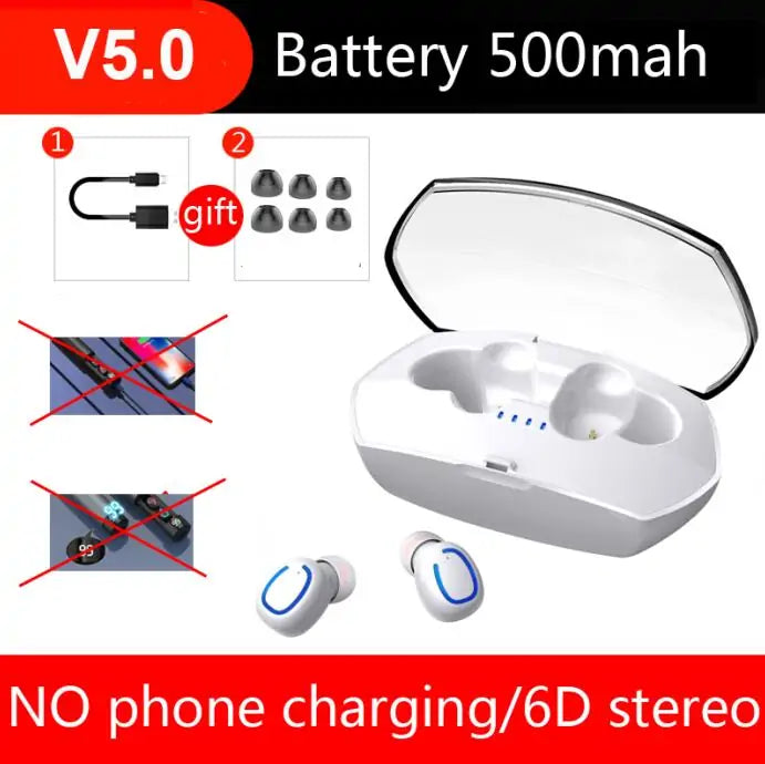 Bluetooth 5.0 Headphones Rieworkes