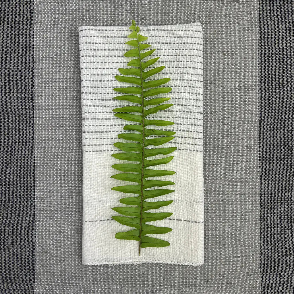 Hamptons Handloom Dinner Napkins Rieworkes