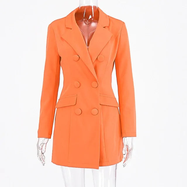 Long Sleeve Sim Blazer Dress Rieworkes