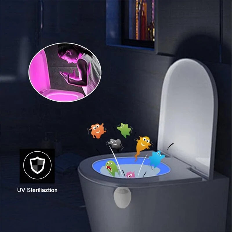 Toilet Night Light For Bathroom Rieworkes