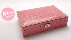 Cosmetic Leather Jewelry Box Rieworkes