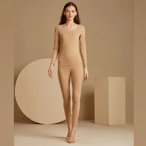 Winter Women's Thermal Underwear Set - Seamless & Soft Mimarta