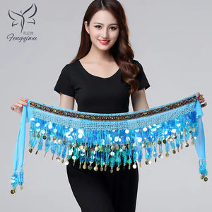 Belly Dance Waist Chain for Beginners with Sequins Mimarta
