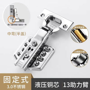 304 Stainless Steel Cabinet Door Hydraulic Hinges Mimarta