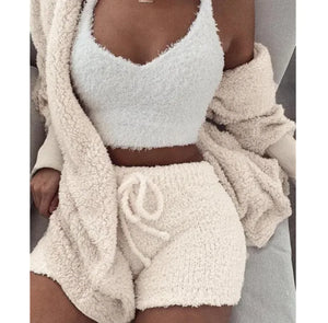 Women's 3-Piece Pajama Set Mimarta
