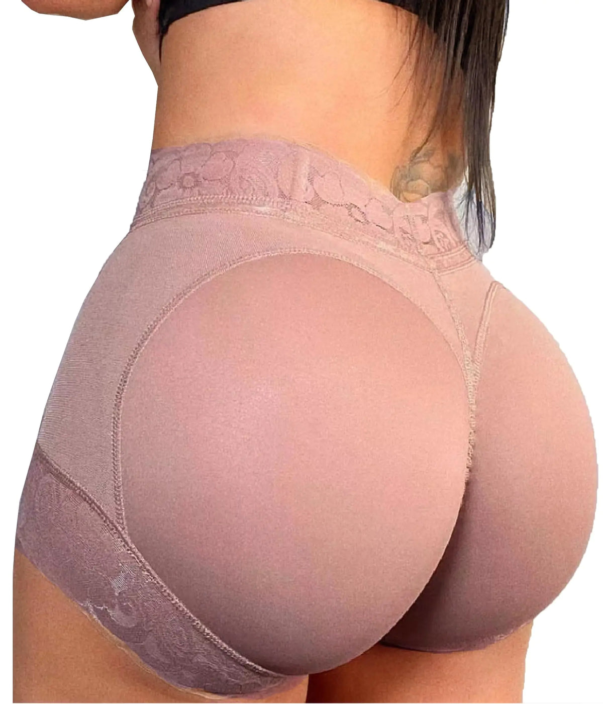 Butt Lifter Panties for Women High Waisted Tummy Control Shapewear Underwear Butt Lifting Panties Faja Shorts (Purple Pink X-Large) Mimarta