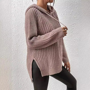 Pullover Hooded Sweater Women's Loose Slimming Rieworkes