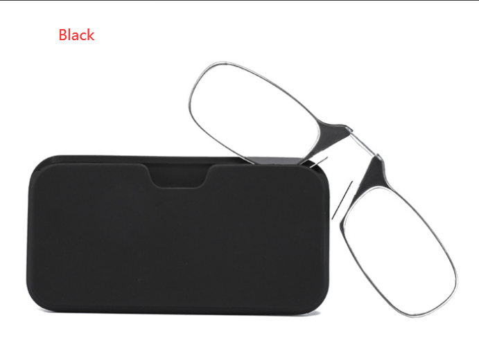 Legless Clamp Nose Reading Glasses For Both Men And Women +2.00 +2.50 Rieworkes
