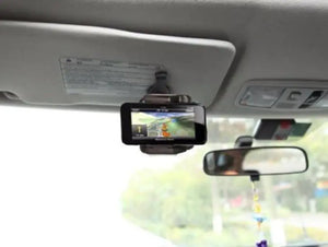 Universal  Car Visor Clip Eye Level Cell Phone Cradle Rieworkes