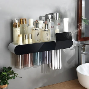 Convenient Toothbrush and Cosmetics Organizer Rieworkes