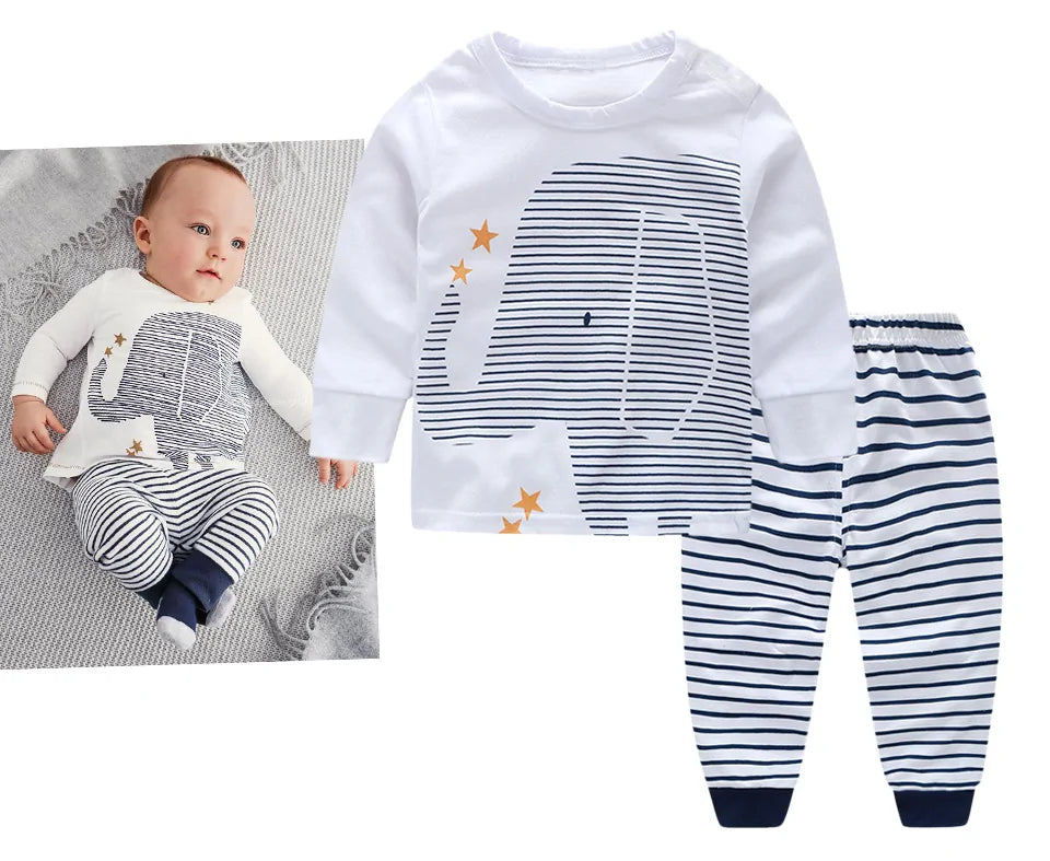 Babies Elephant Clothing Set Rieworkes