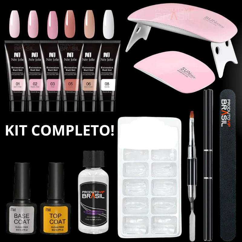 TopGel Nail Extension Kit + Special Bonus Rieworkes