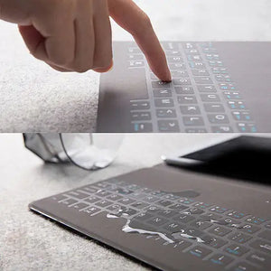 Ultra Thin Apple iPad Case With Touch Sensor Surface Keyboard And Stand Rieworkes