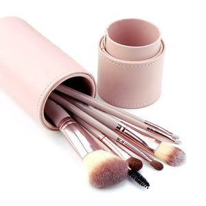 OmyBrush Brush Kit With Leather Case Rieworkes
