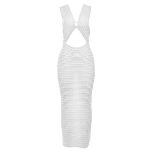 Crochet Knit Maxi Dress Rieworkes