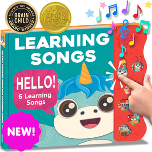 Learning Songs Musical Books For Toddlers 1-3 Astro Learns English Singing Books Talking Books & Sound Books Toddler Interactive Toys Learning Toys For 1 Year Old Nursery Rhymes Educational Toys Mimarta