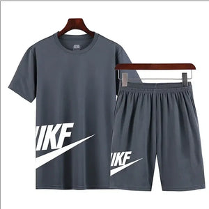 Luxury Men's T-Shirt and Shorts Set for Teens (2 Pieces) Mimarta