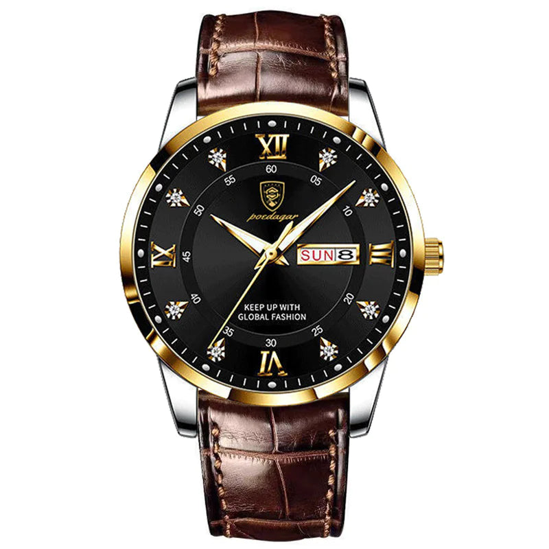 Men's Luxury Leather Sports Watch Mimarta