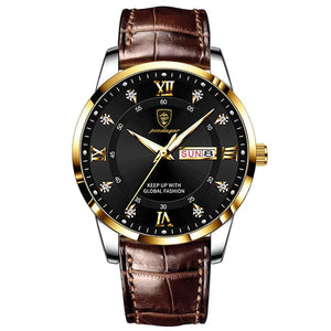 Men's Luxury Leather Sports Watch Mimarta