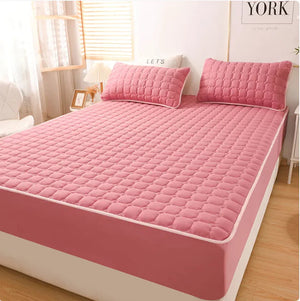 Cozy Nest 3-Piece Brushed Quilted Mattress Set Rieworkes
