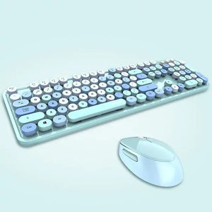 Wireless Round Keycap Keyboard Set Rieworkes