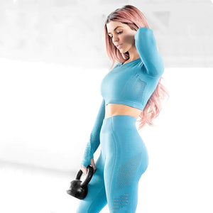 Seamless Women Yoga Set Rieworkes