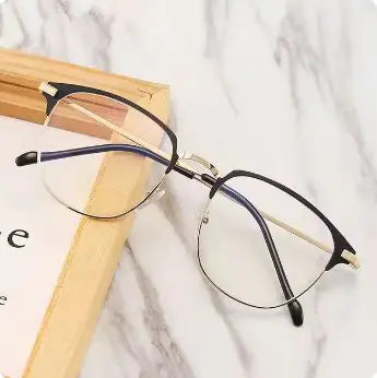 Retro Myopia Glasses - Half Frame (Men/Women) Rieworkes