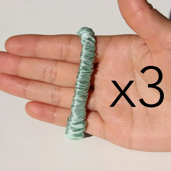 Silk Skinnies Scrunchie Set Rieworkes