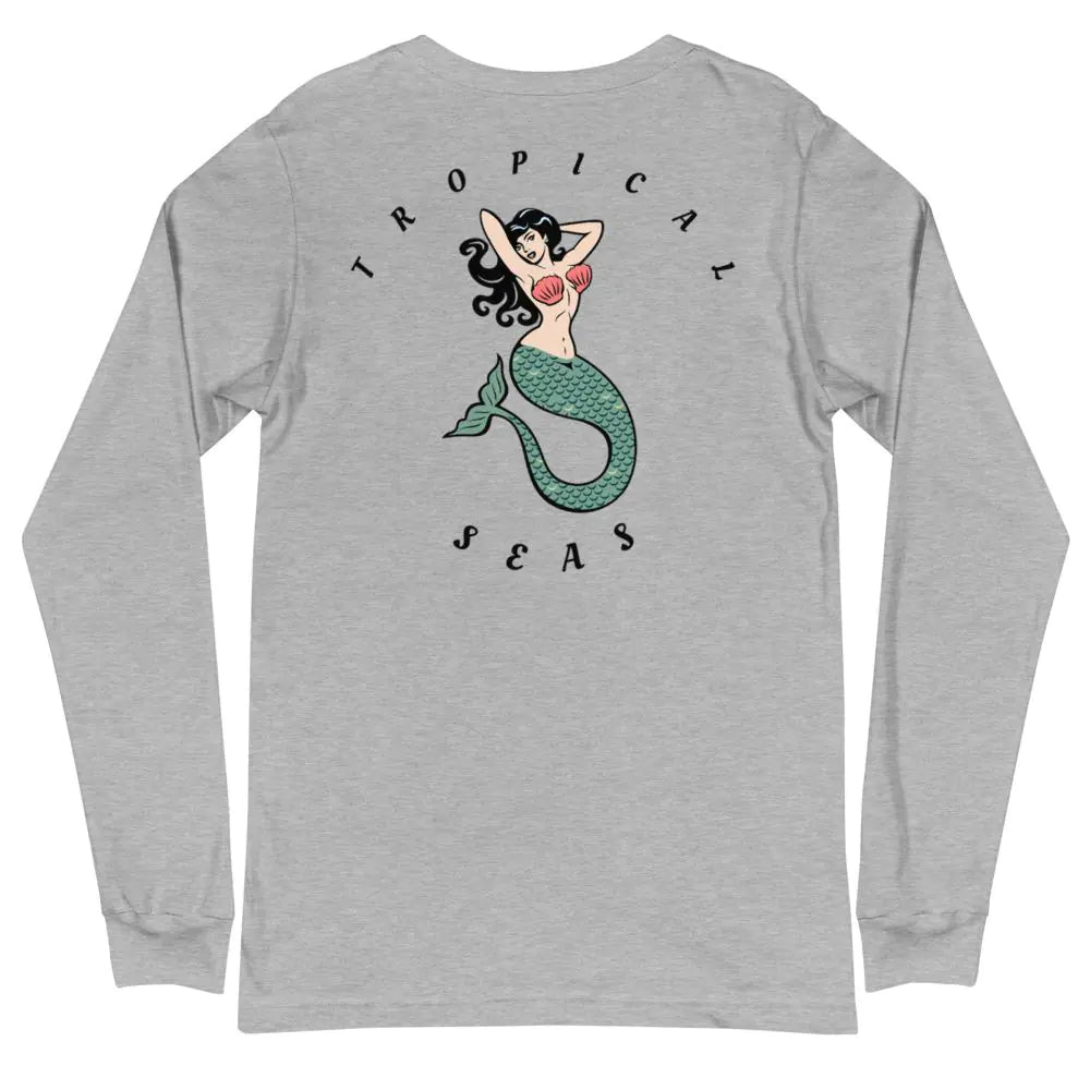 Tropical Mermaid Long Sleeve Shirt Rieworkes