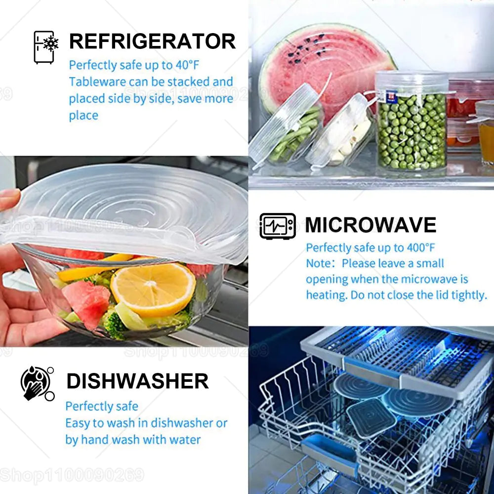 Lids for Kitchen Microwave Bowl Rieworkes
