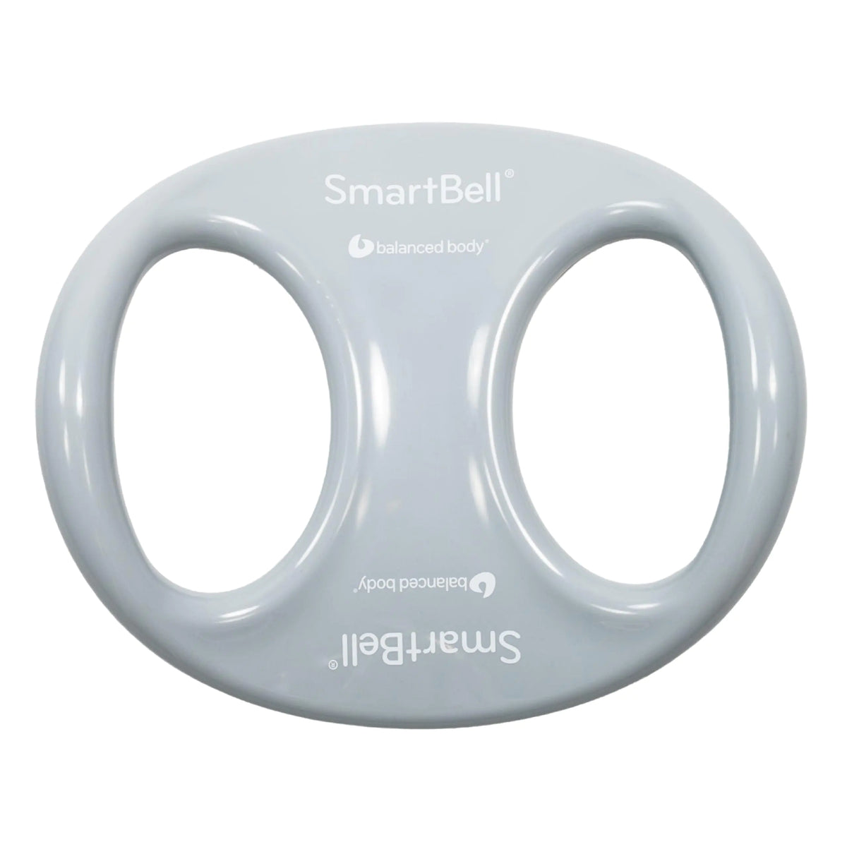Balanced Body SmartBell Gray Pilates Props Stretch and Release Tool with Grips Strength and Core Training Weights 1.5 Pounds Mimarta