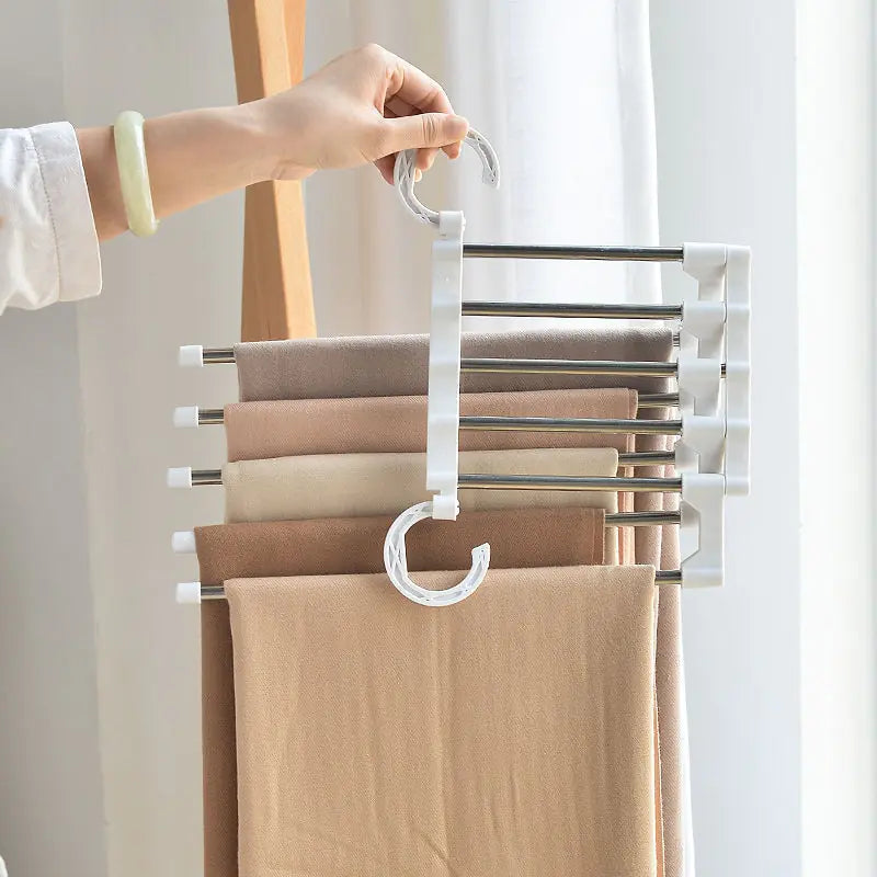 5-in-1 Pant Rack Shelves Rieworkes