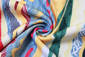 Long Sleeve Printed Mini Short Rieworkes
