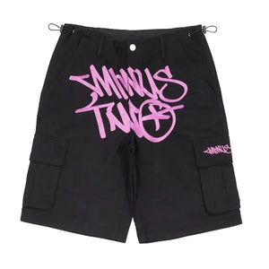 Y2k Shorts Hip Hop Denim Gym Shorts Rieworkes