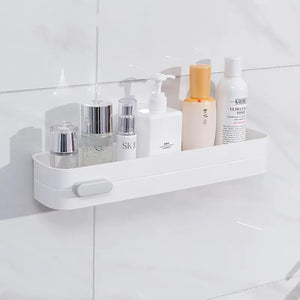 Wall-Mounted Bathroom Storage Rack with Towel Holder Mimarta