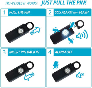 Women's Self-Defense Safety Alarm Rieworkes