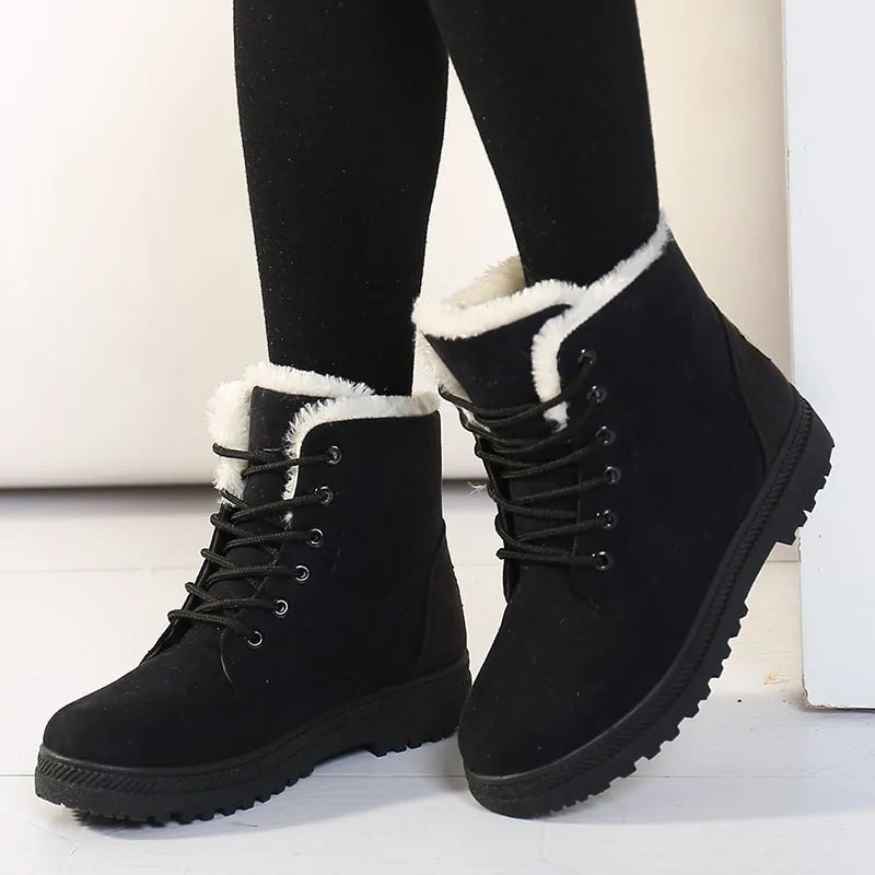Women Winter Ankle Boots Winter Shoes Rieworkes