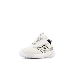 New Balance Kids New-b 1440 V1 Hook & Loop Running Shoe White/Black/Purple Fade 9.5 US Unisex Toddler Rieworkes